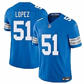 Men & Women & Youth Detroit Lions #51 Roy Lopez Blue 2025 F.U.S.E. Vapor Limited Stitched Jersey,baseball caps,new era cap wholesale,wholesale hats